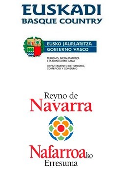 Greenway sponsorship logo Vasco-Navarro Railway Greenway